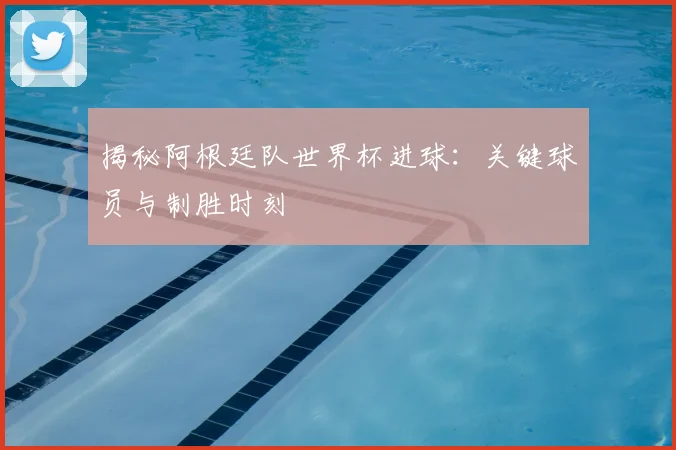 揭秘阿根廷队世界杯进球：关键球员与制胜时刻
